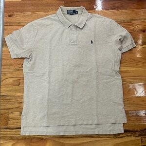 Polo by Ralph Lauren Men's Tan Polo Shirt